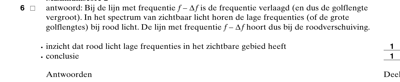 beoordelingsmodel vraag 6