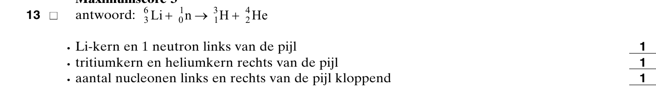 beoordelingsmodel vraag 13