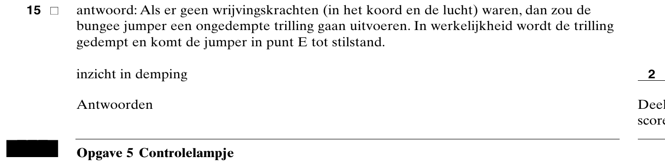 beoordelingsmodel vraag 15