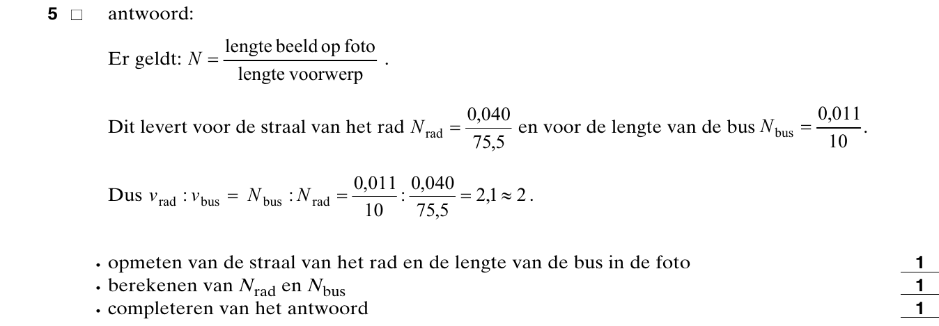 beoordelingsmodel vraag 5