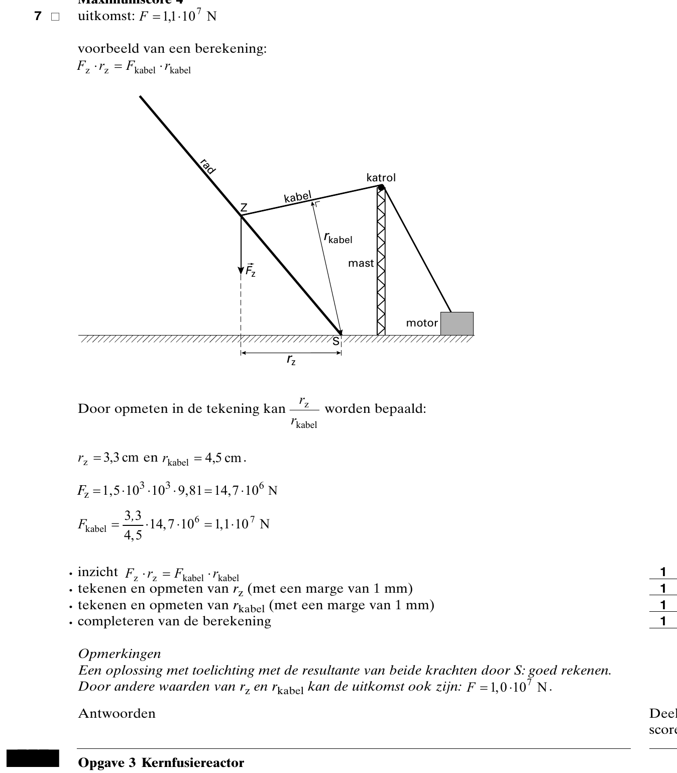 beoordelingsmodel vraag 7