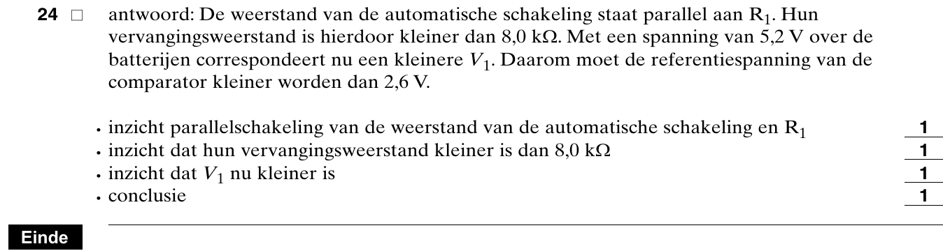 beoordelingsmodel vraag 24