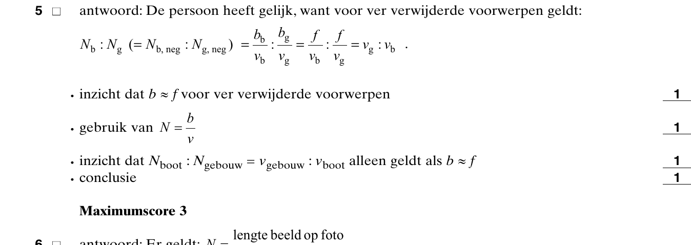 beoordelingsmodel vraag 5