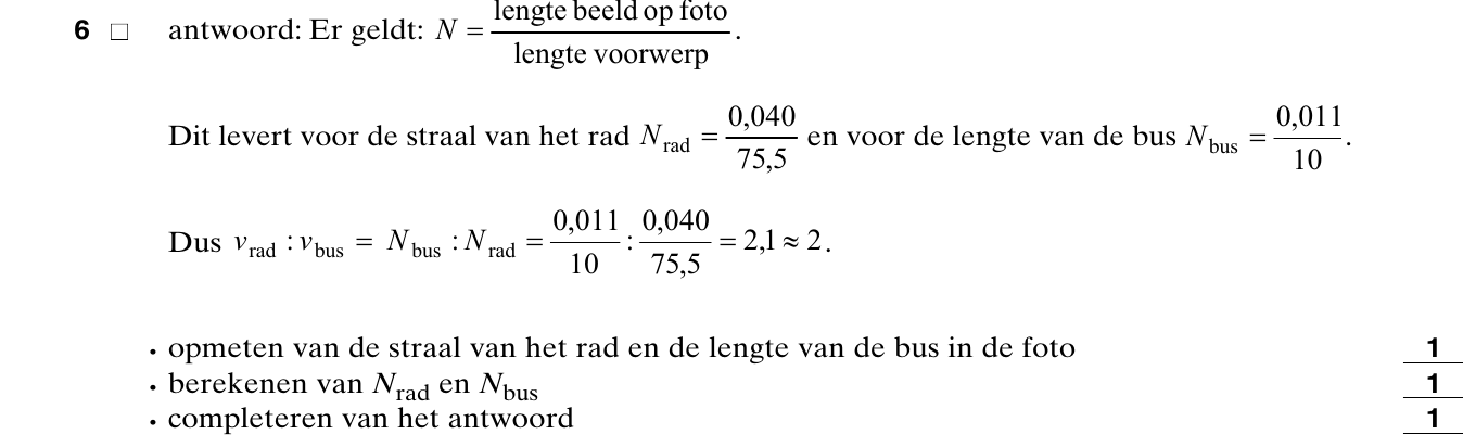 beoordelingsmodel vraag 6