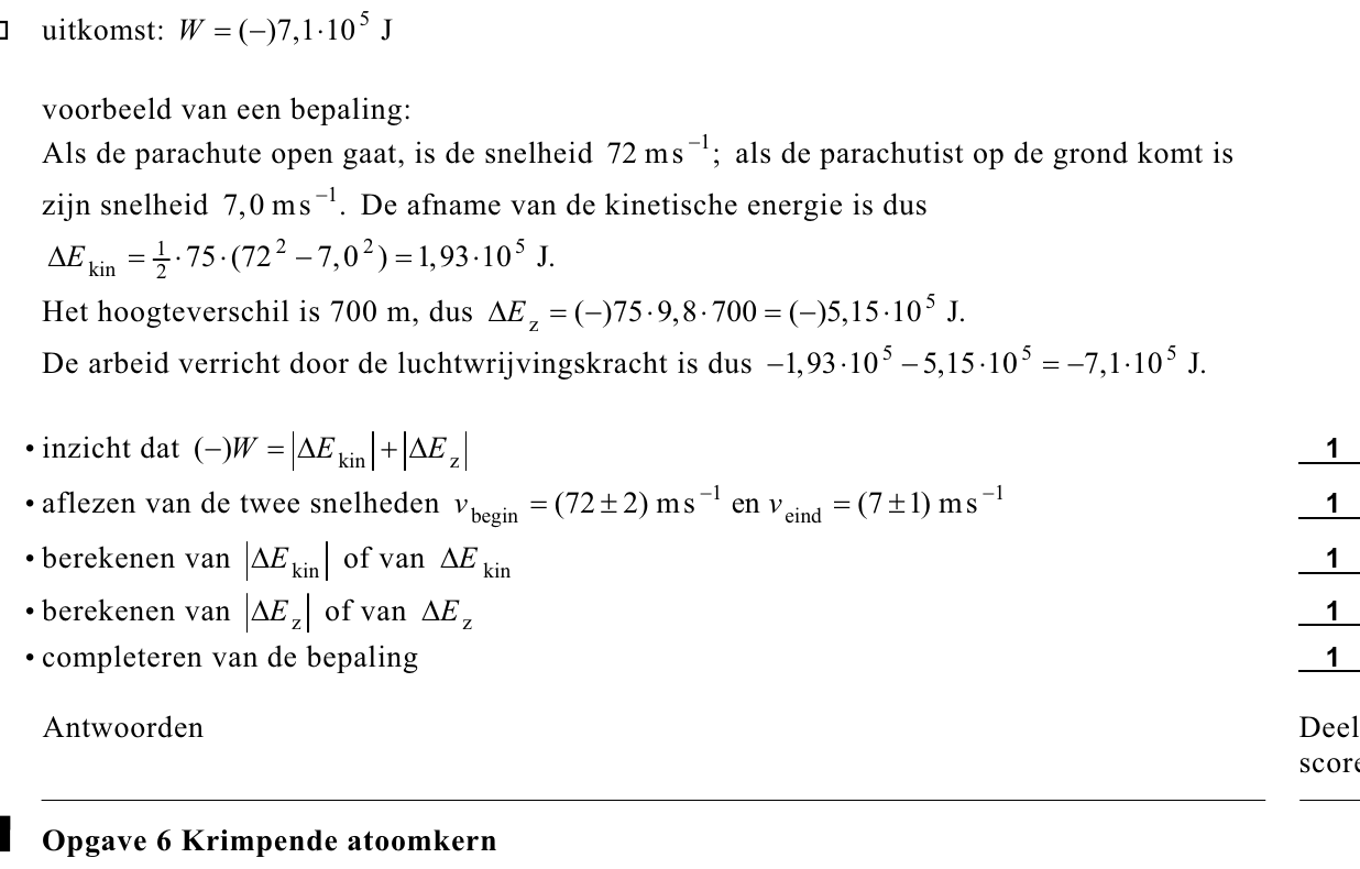 beoordelingsmodel vraag 19