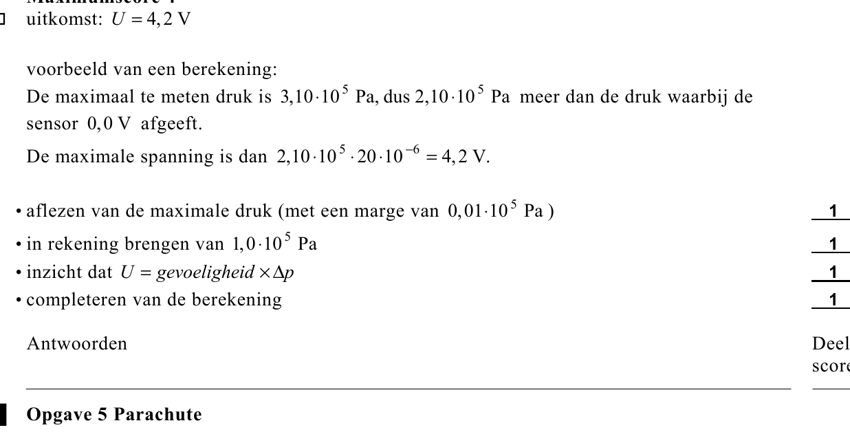 beoordelingsmodel vraag 14