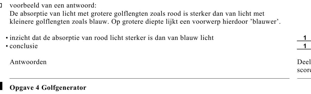 beoordelingsmodel vraag 9
