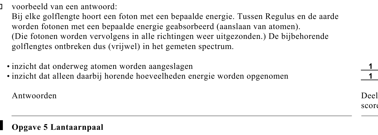 beoordelingsmodel vraag 14