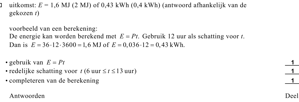 beoordelingsmodel vraag 19