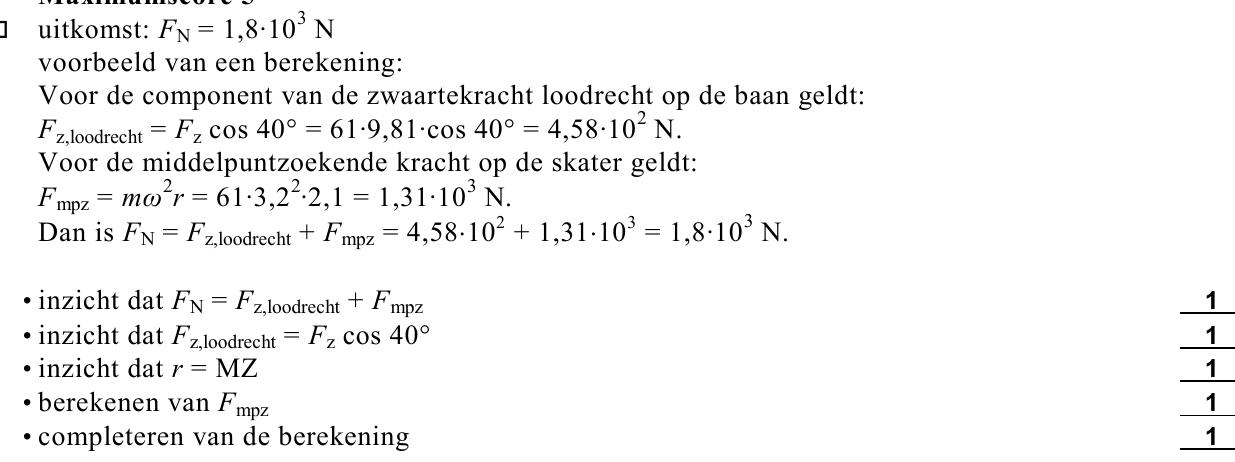 beoordelingsmodel vraag 14