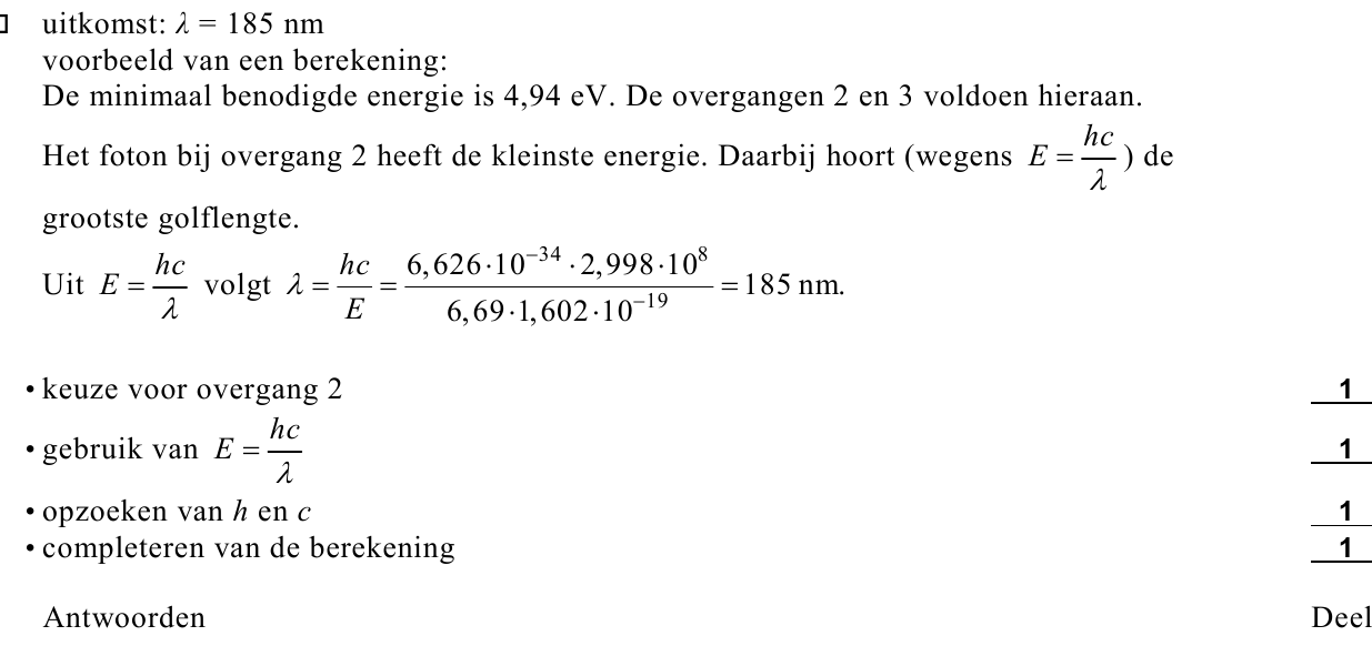 beoordelingsmodel vraag 18