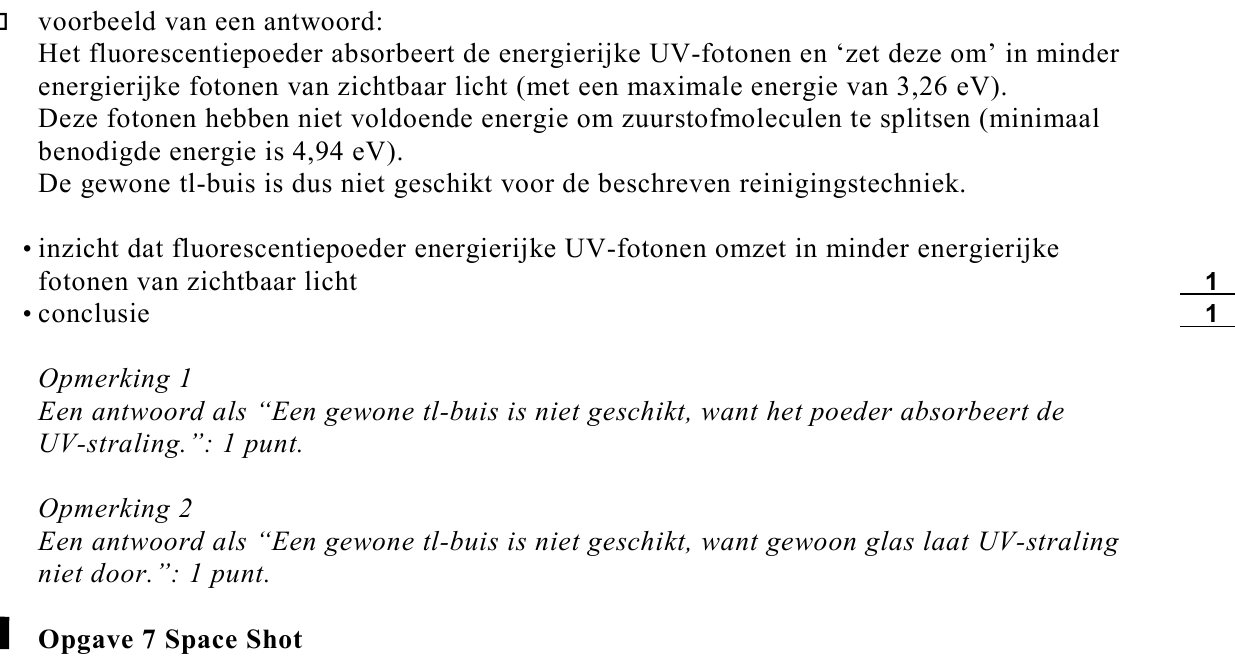 beoordelingsmodel vraag 19