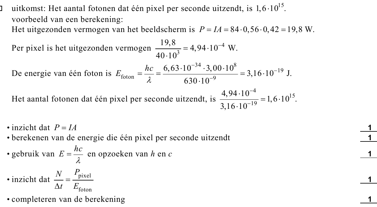 beoordelingsmodel vraag 5