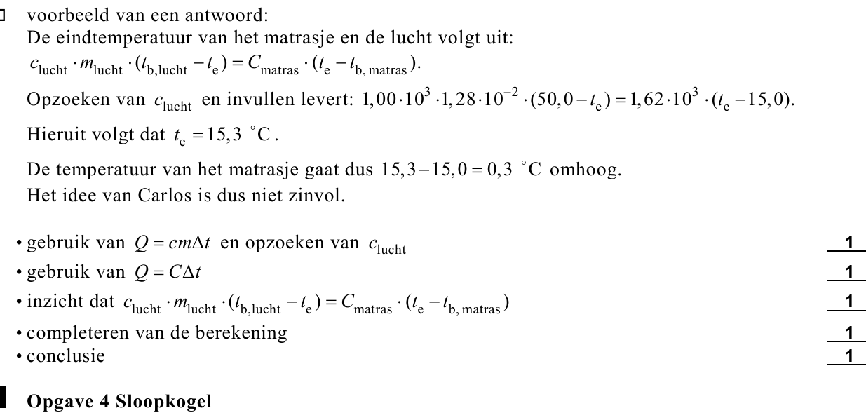 beoordelingsmodel vraag 10