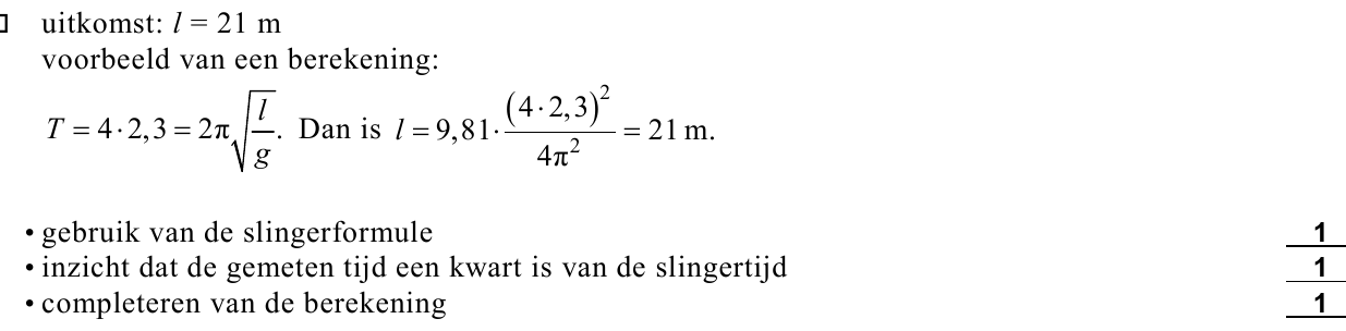 beoordelingsmodel vraag 11