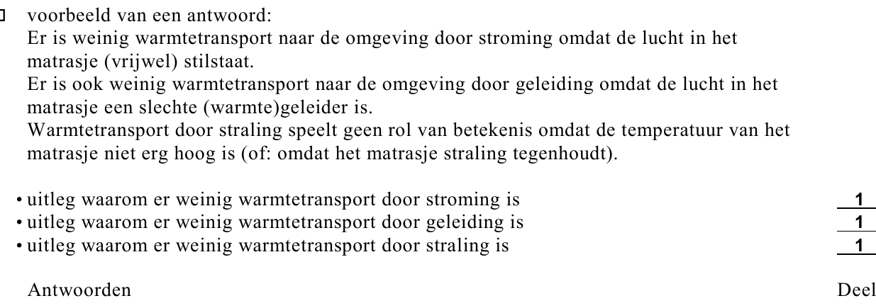 beoordelingsmodel vraag 9
