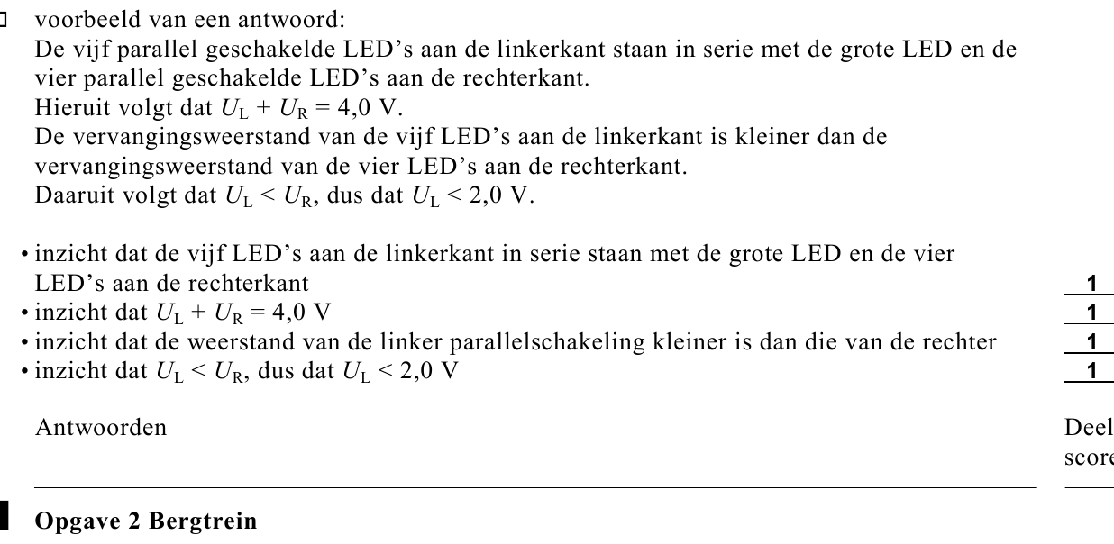 beoordelingsmodel vraag 5
