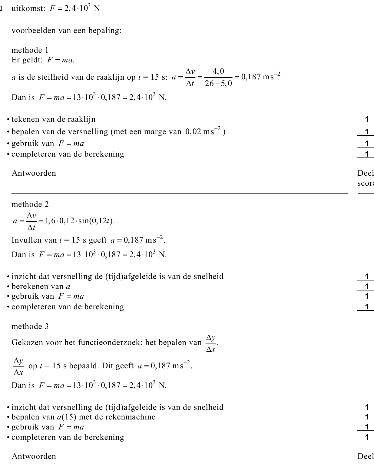 beoordelingsmodel vraag 7