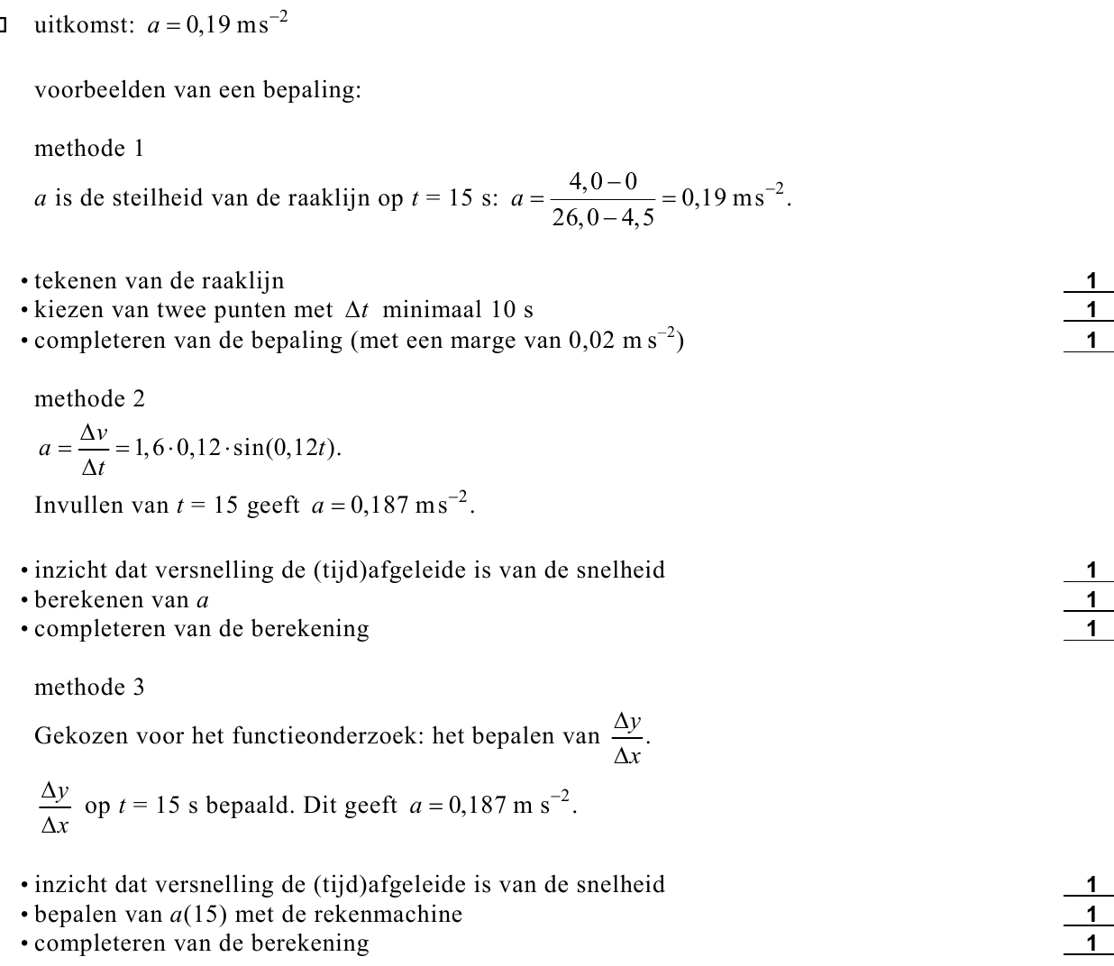 beoordelingsmodel vraag 5
