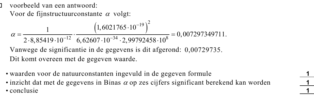 beoordelingsmodel vraag 1