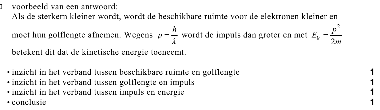 beoordelingsmodel vraag 18