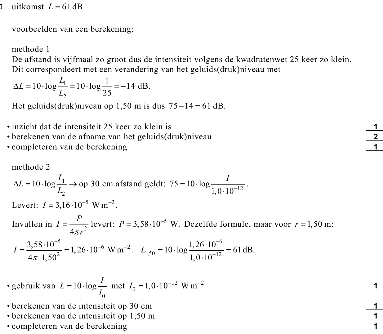 beoordelingsmodel vraag 24