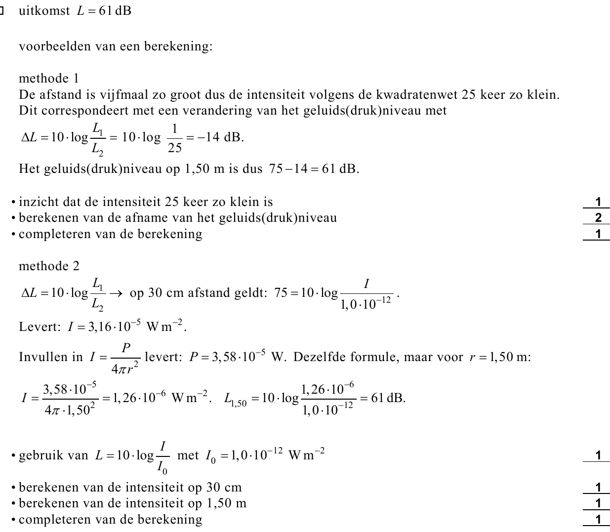 beoordelingsmodel vraag 24
