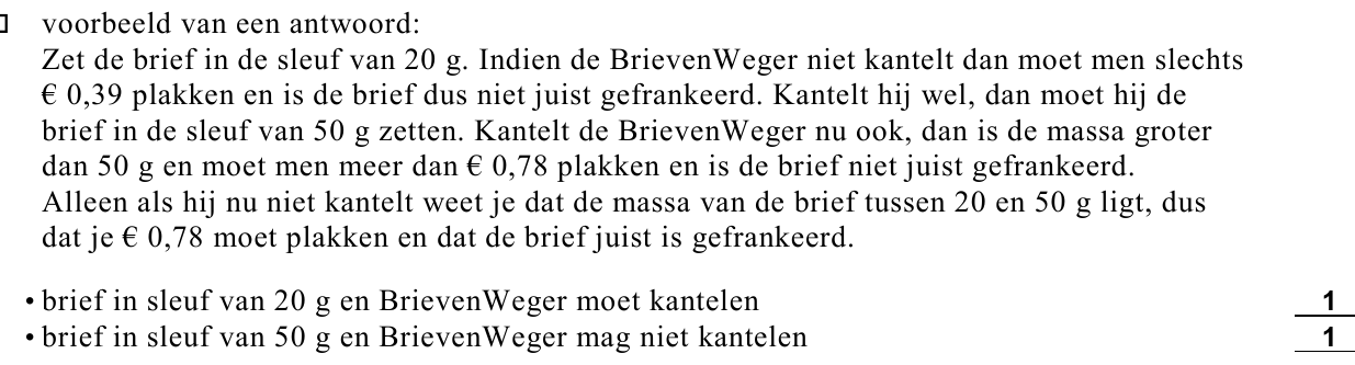 beoordelingsmodel vraag 7