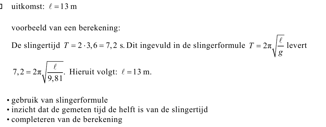 beoordelingsmodel vraag 1
