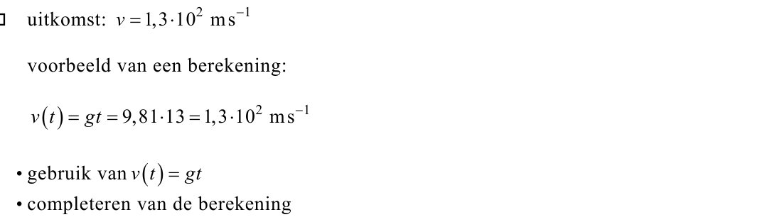 beoordelingsmodel vraag 19