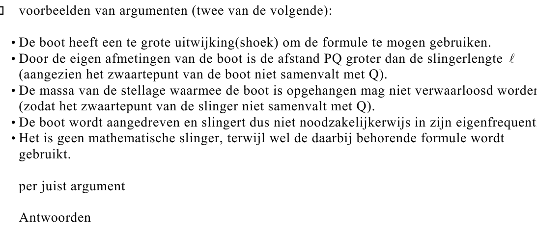 beoordelingsmodel vraag 2