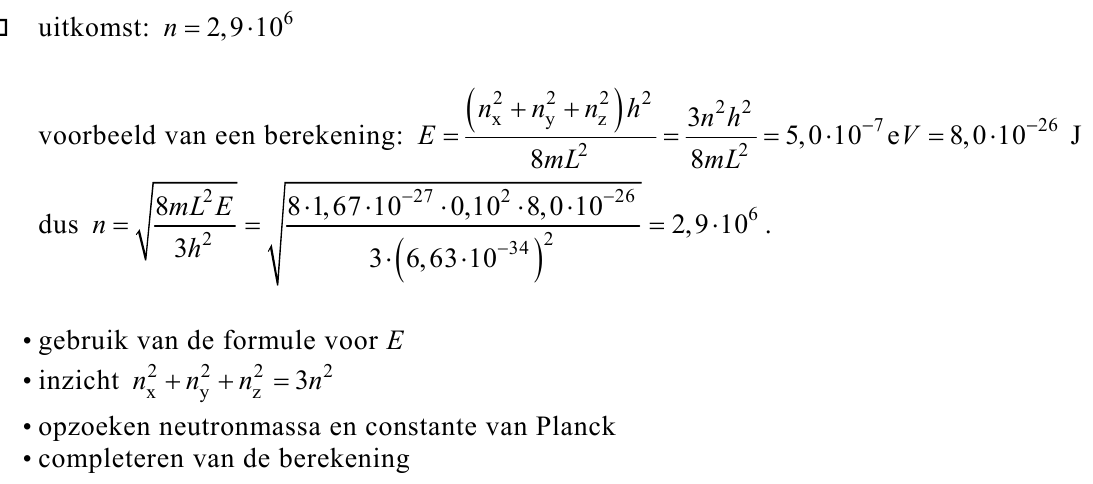 beoordelingsmodel vraag 27