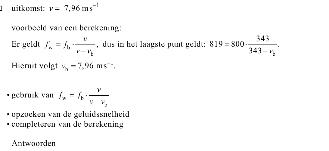 beoordelingsmodel vraag 5