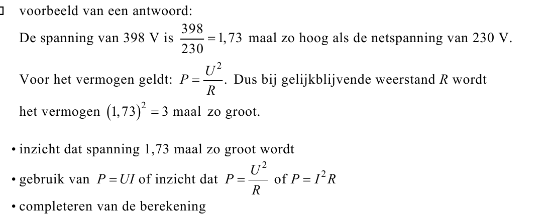 beoordelingsmodel vraag 8