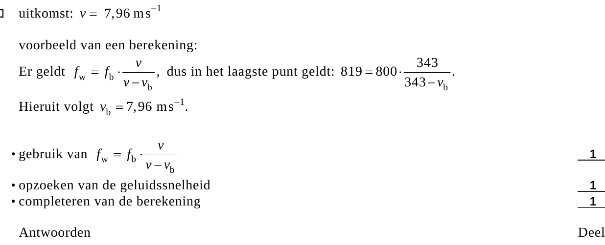 beoordelingsmodel vraag 5