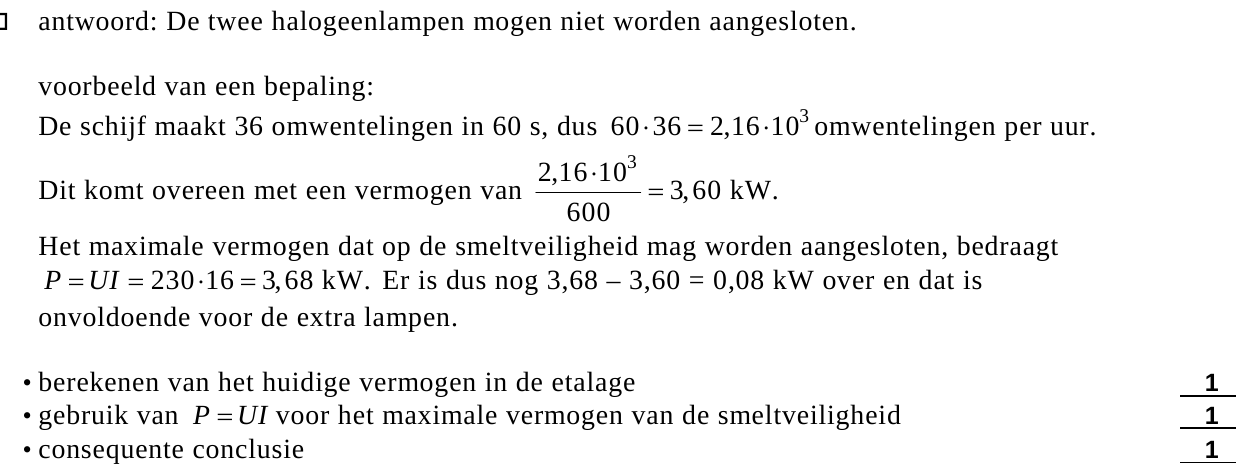 beoordelingsmodel vraag 25