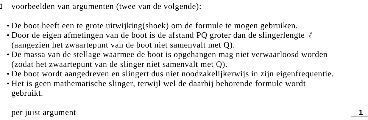 beoordelingsmodel vraag 6