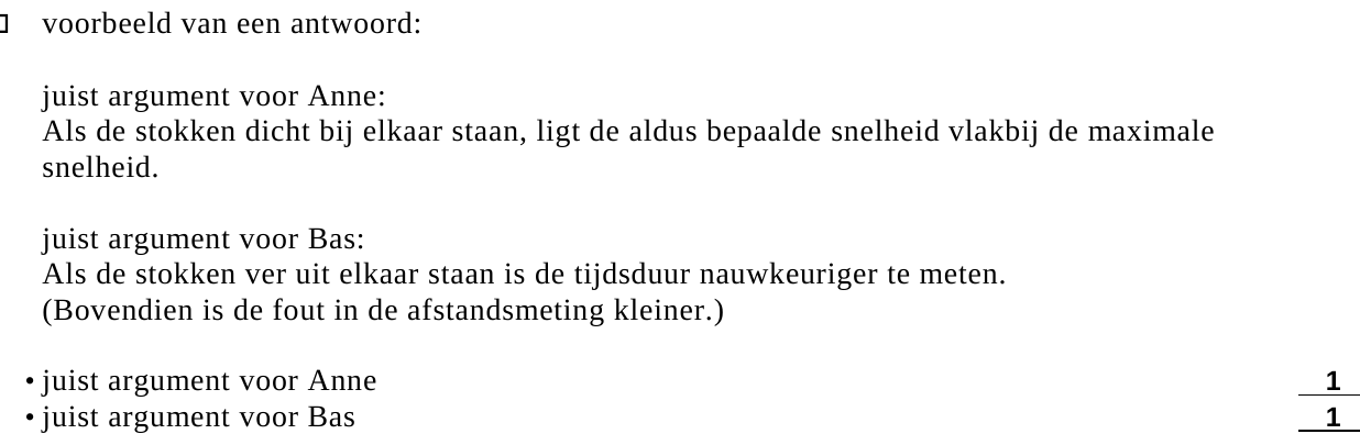 beoordelingsmodel vraag 8