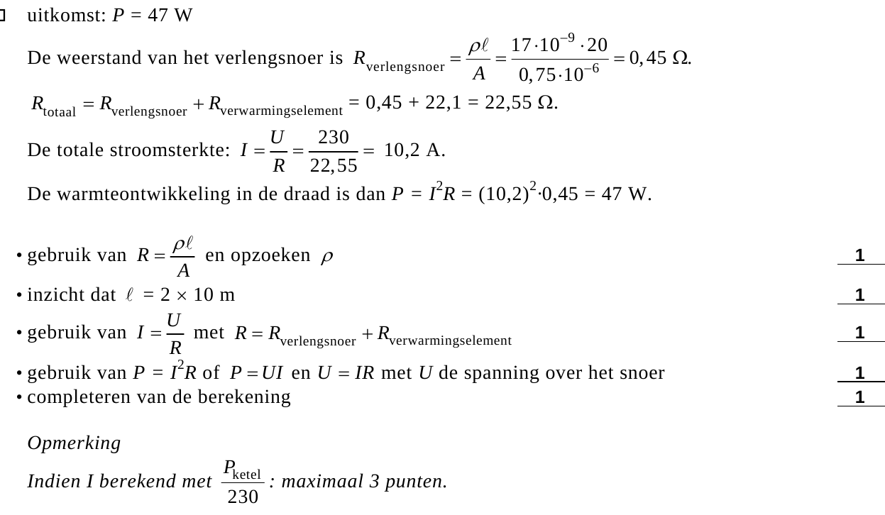 beoordelingsmodel vraag 8
