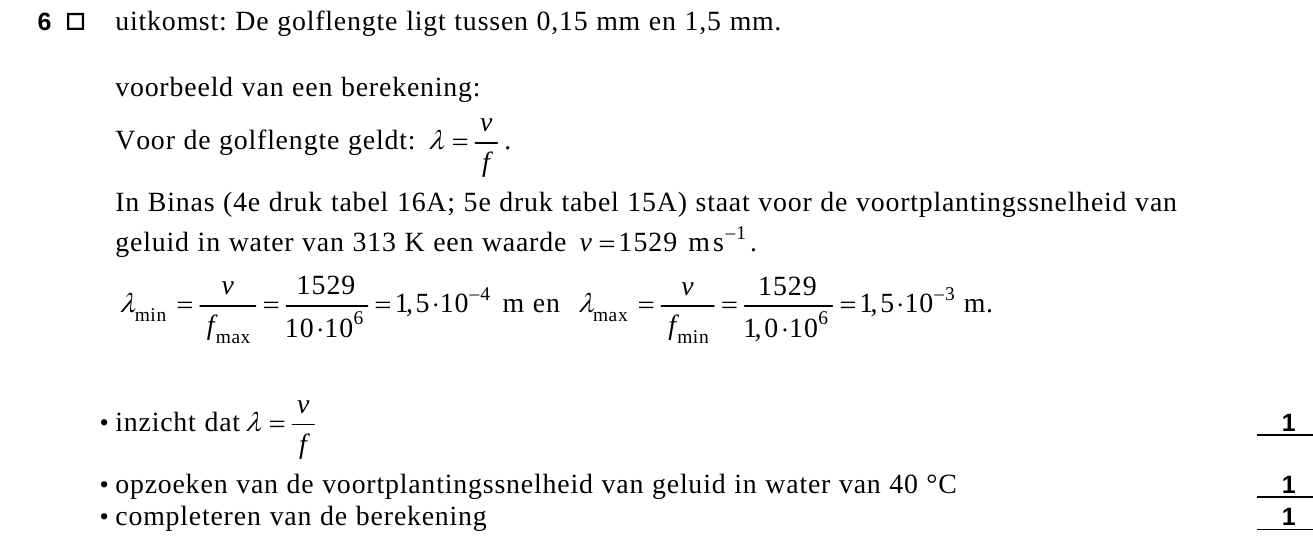 beoordelingsmodel vraag 6