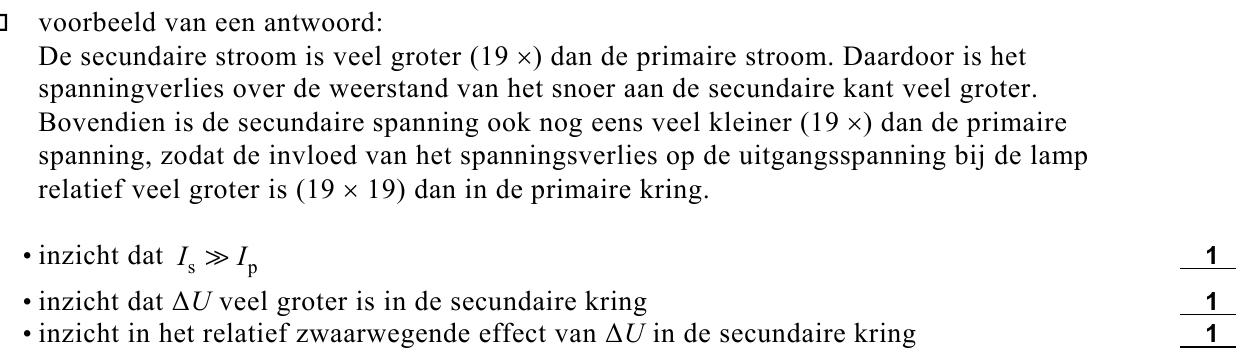 beoordelingsmodel vraag 25