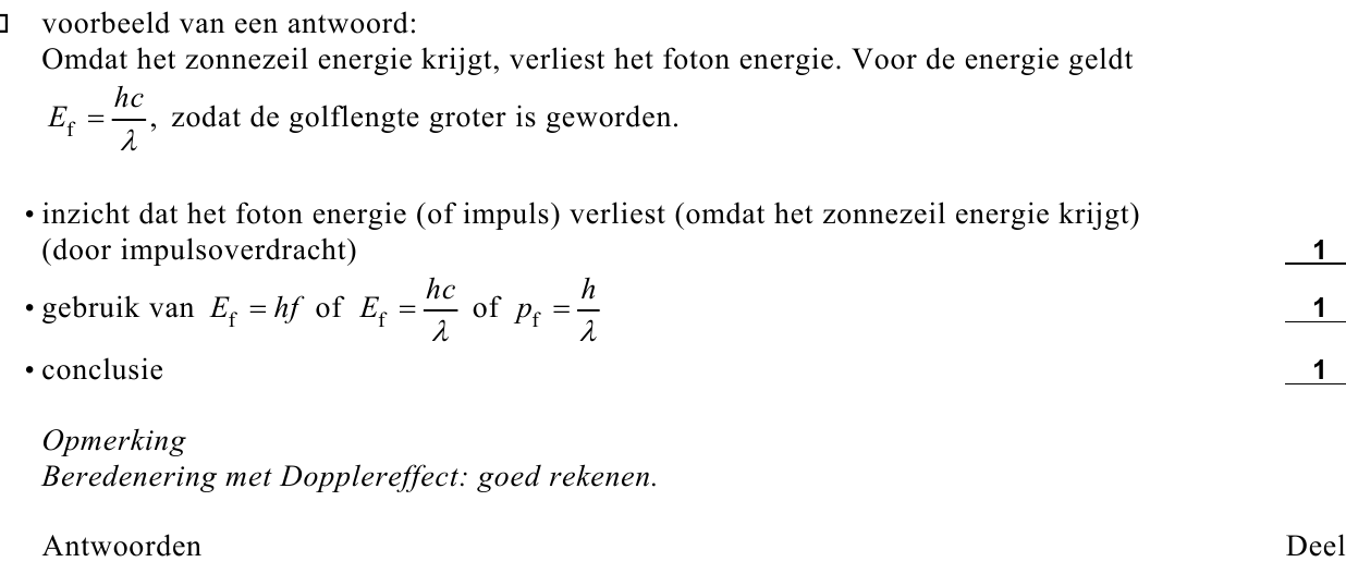 beoordelingsmodel vraag 9