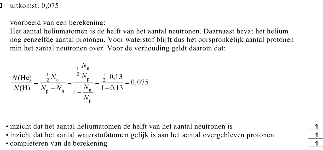 beoordelingsmodel vraag 22