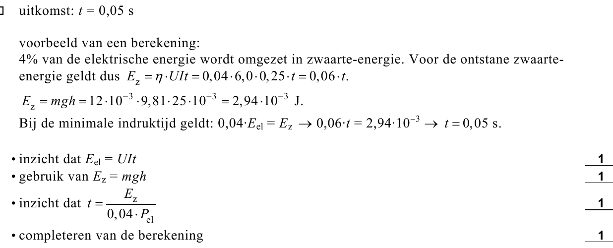 beoordelingsmodel vraag 10
