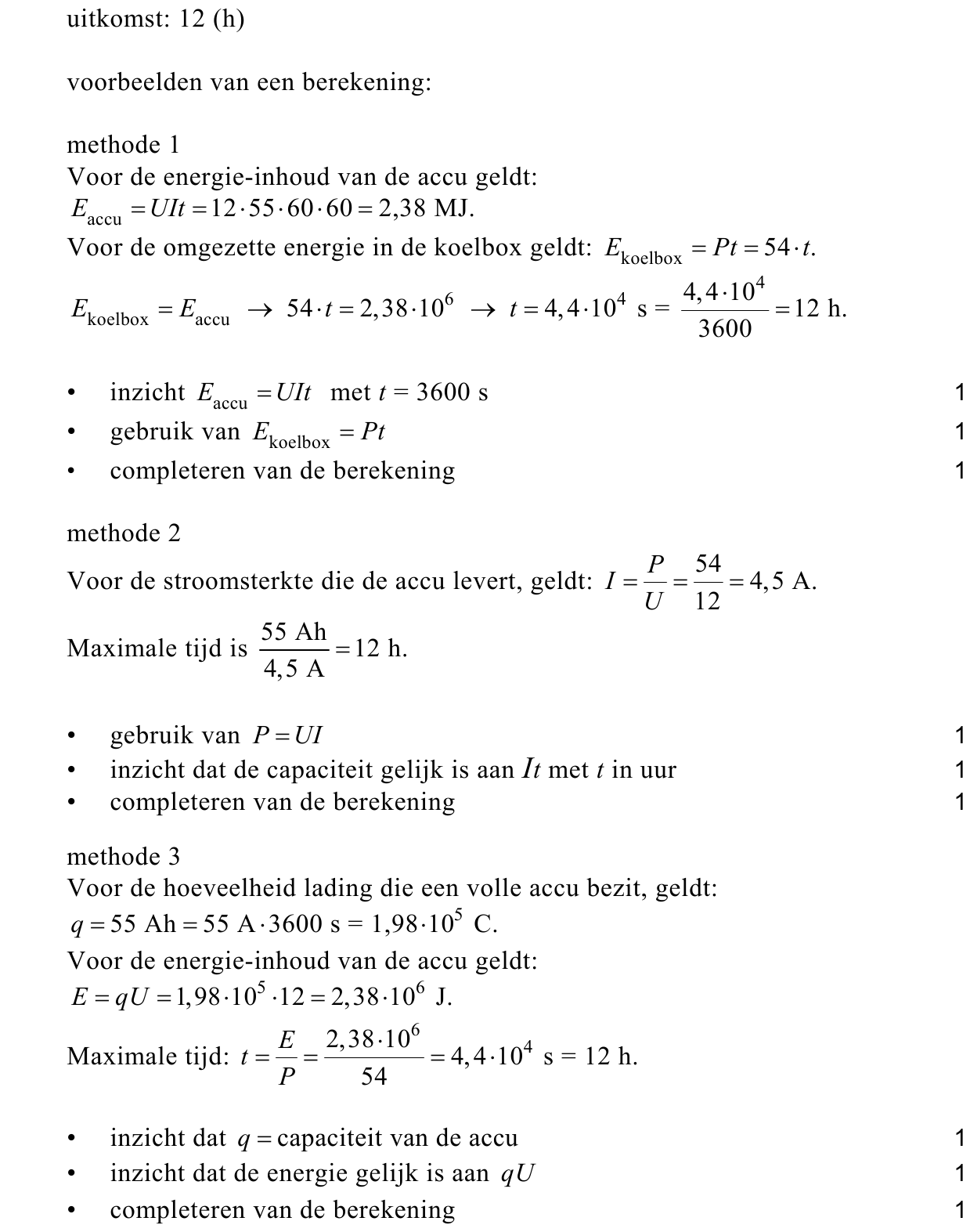 beoordelingsmodel vraag 7