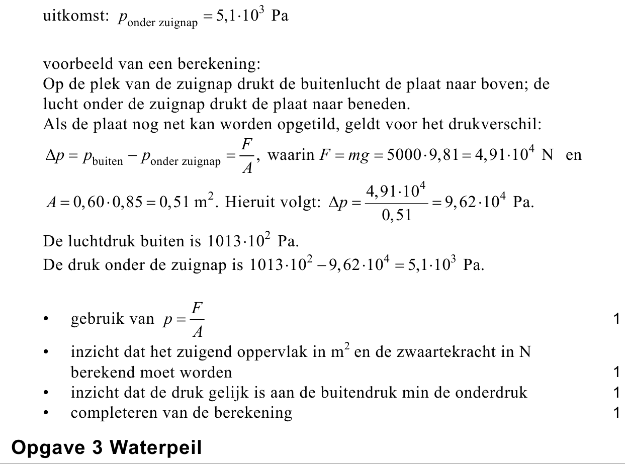 beoordelingsmodel vraag 9