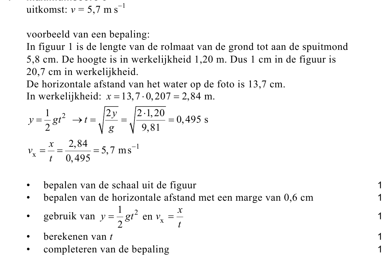 beoordelingsmodel vraag 1