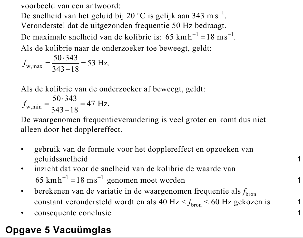 beoordelingsmodel vraag 15