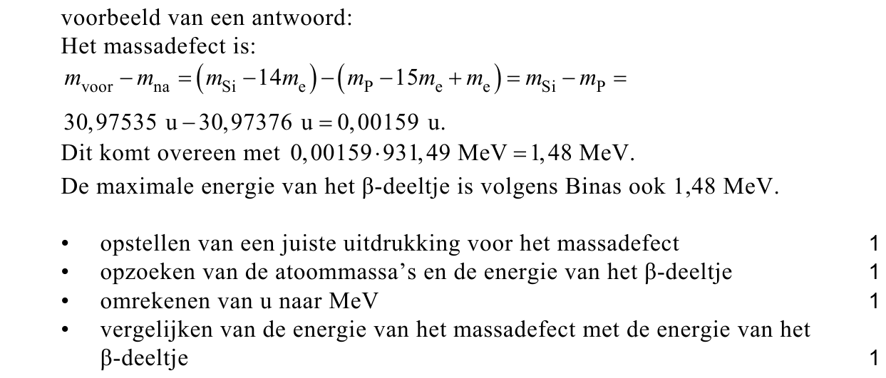 beoordelingsmodel vraag 18