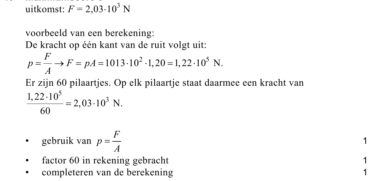 beoordelingsmodel vraag 13
